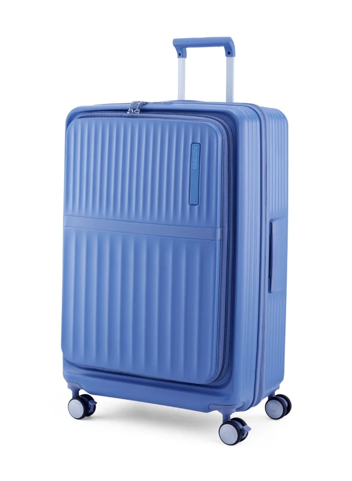 AMERICAN TOURISTER American Tourister Trento + Spinner 76 cm - Elemental Blue - 3 Years Global Warranty