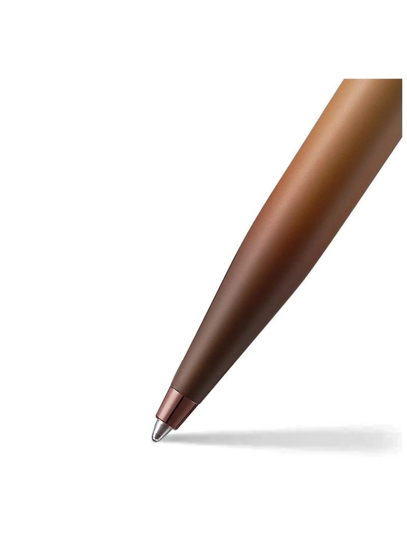 SHEAFFER VFM Ballpoint Pen Coffee Edition With Matte Brown Barrel In Gift Box - Image 2