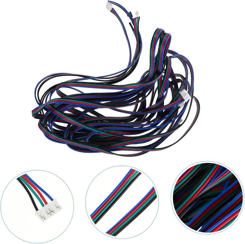 5pcs Printer Stepper Motor Cable to Connector Wire Line for Rattm Motor - Image 3
