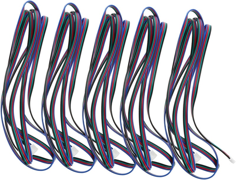 5pcs Printer Stepper Motor Cable to Connector Wire Line for Rattm Motor - Image 1