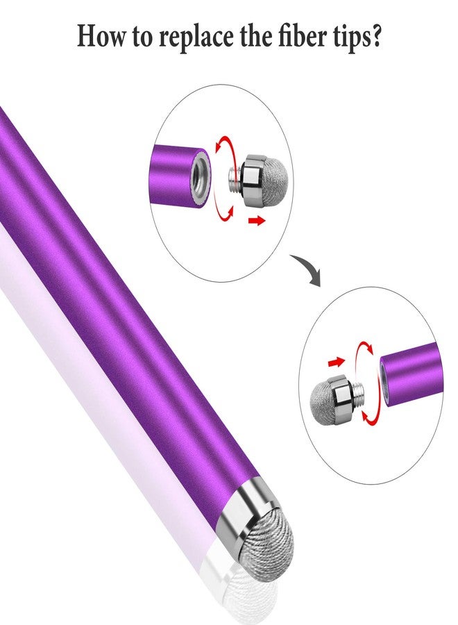 StylusHome Replacement Fiber Tips 8 Pcs for StylusHome 7MM Fiber Stylus Pens Only - Image 2