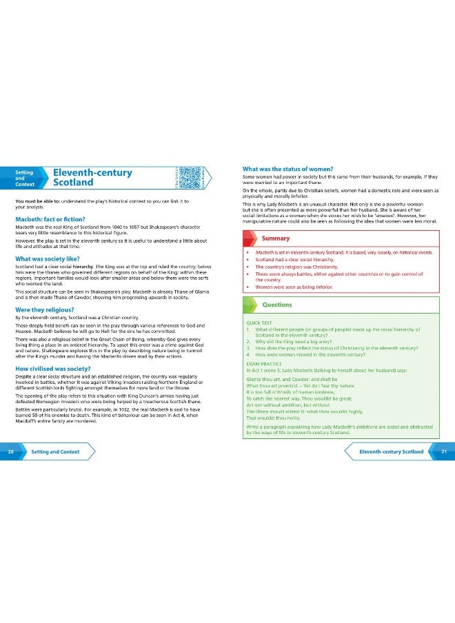null - Macbeth: AQA GCSE 9-1 English Literature Text Guide: Ideal for the 2025 and 2026 exams - Image 1