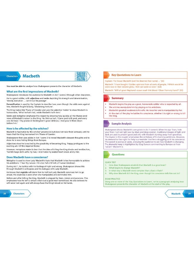 null - Macbeth: AQA GCSE 9-1 English Literature Text Guide: Ideal for the 2025 and 2026 exams - Image 1