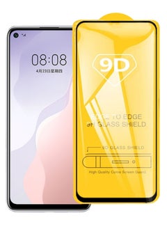 ماركة غير محددة واقي شاشة من الزجاج المقوى متوافق مع هاتف Huawei Nova 7 5G بتغطية كاملة ومضاد للخدش وتركيب خالٍ من الفقاعات  - Image 3