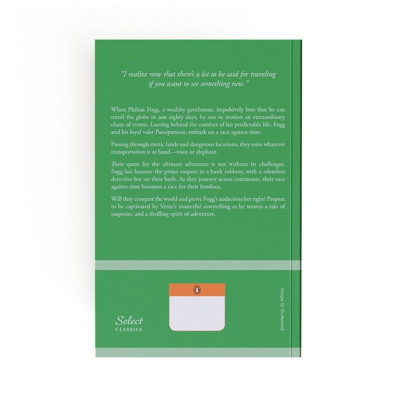 Penguin Select Classics: Around The World In Eighty Days: (Original, Unabridged Classic) Paperback by Jules Verne - 11 April 2024 - Image 2