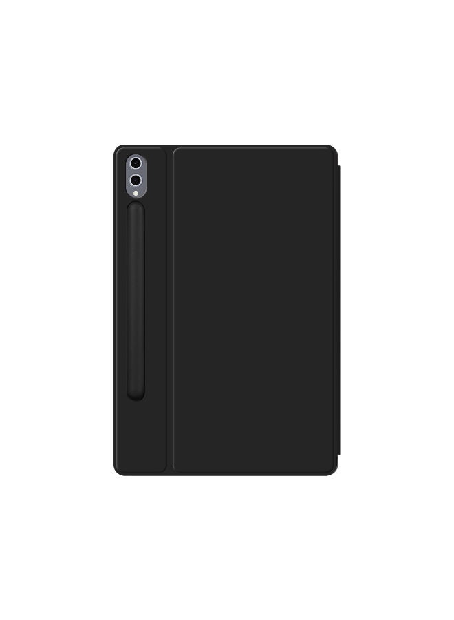 عام غطاء مغناطيسي متوافق مع سامسونج جالكسي تاب S10 الترا 14.6 بوصة (2024): غطاء لوحي ذكي مغناطيسي، مع فتحة قلم ووظيفة نوم/استيقاظ تلقائي وحامل متعدد الزوايا. - Image 2