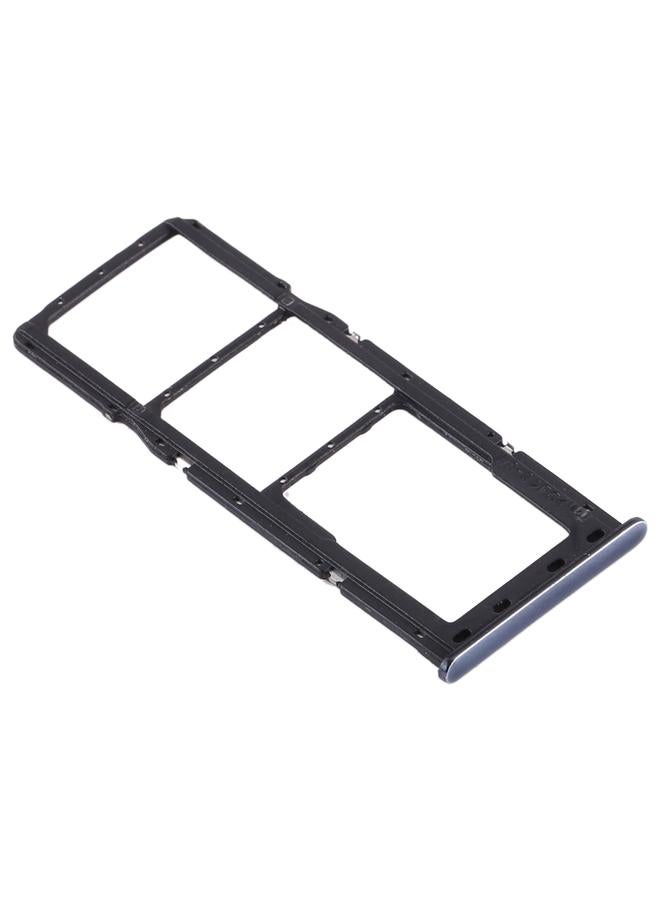 erorex For Samsung Galaxy A71 SIM Card Tray + SIM Card Tray + Micro SD Card Tray (Black) - Image 4
