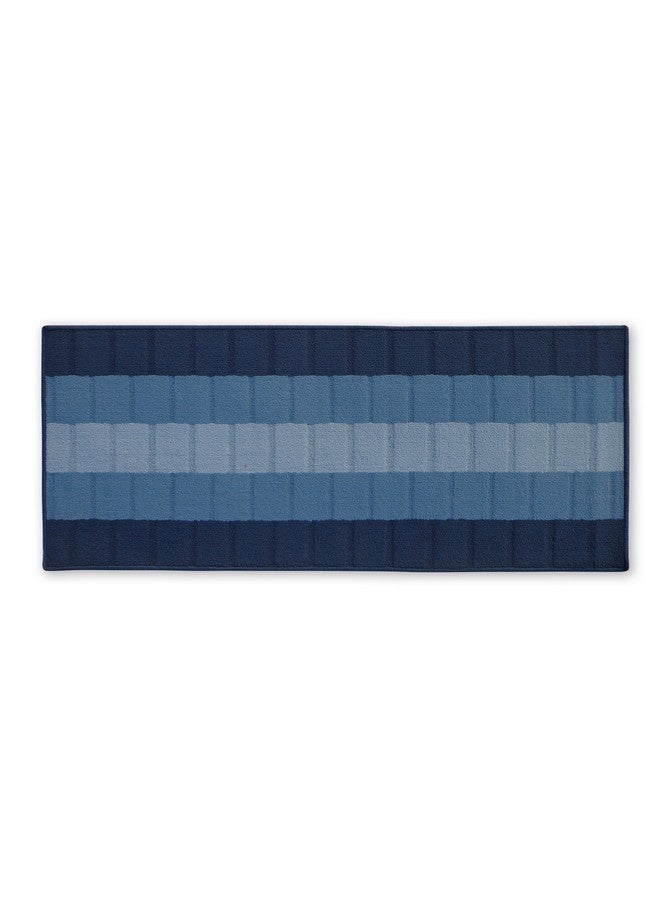 Status Contract Anti Slip Front Door Mat|(22"x55") Living Room Rug for Entrance Doors|Polypropylene Floor Mat for Home|Essential Small Rug for Office, Bedroom & Kitchen| (Blue), Rectangular - Image 2