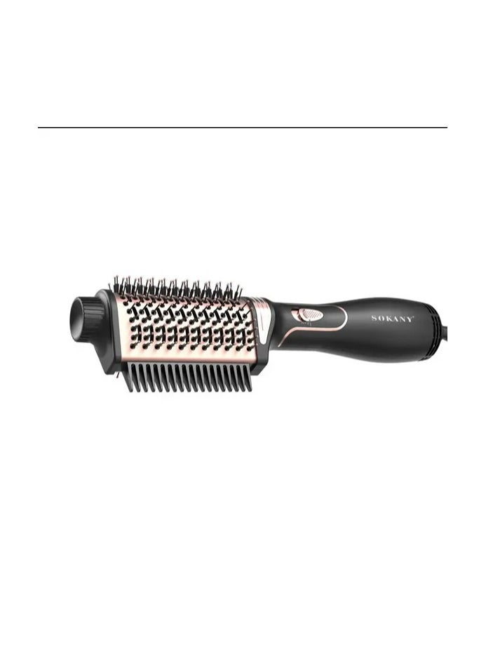 sokany Sokany Hair Dryer Brush with Comb 2 in 1 1400W SK-15029 Fine comb teeth prevent tangling and make hair shiny with drying, straightening and curling function - 1 year warranty  - Image 1