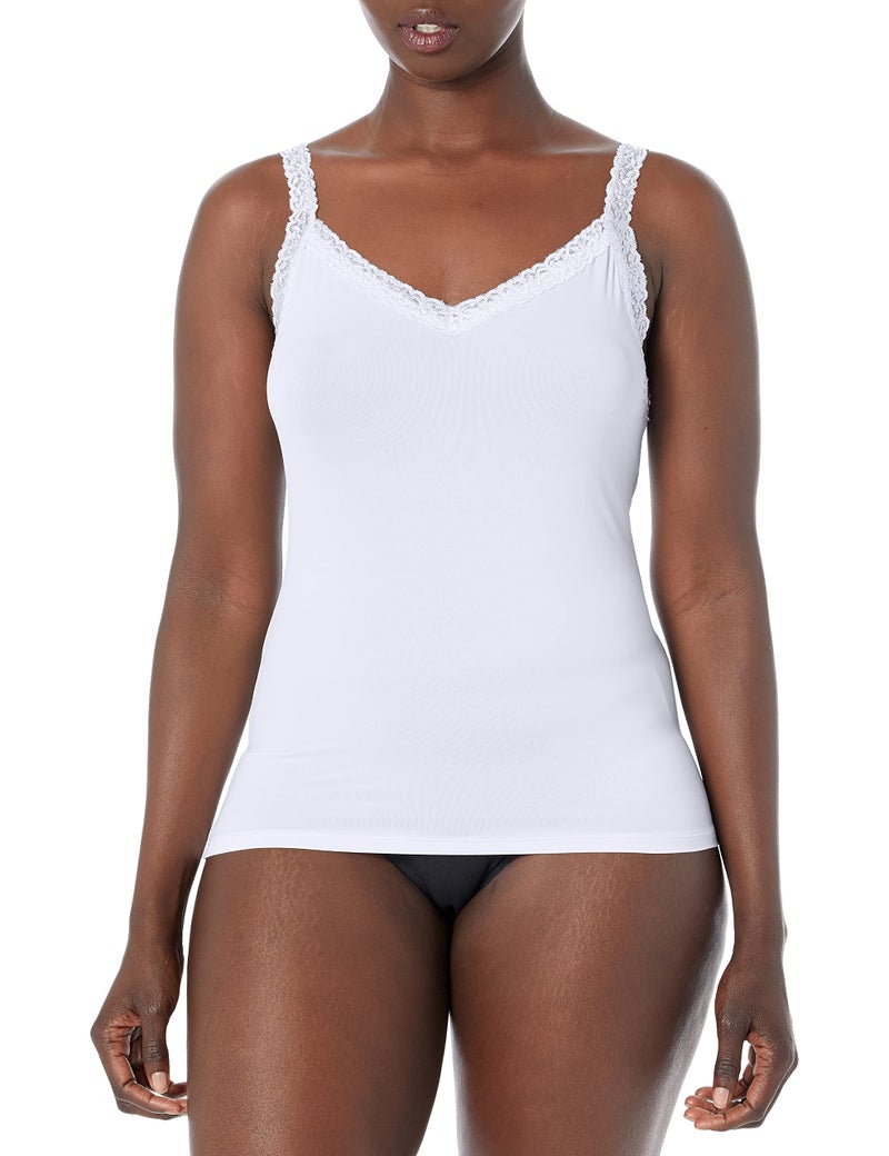 Vanity Fair Women's Perfect Lace Spincami Camisole 17166, Star White, Small - Image 1