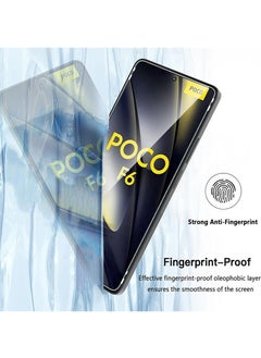 SNBFA 3 PCS Screen Protector for Xiaomi POCO F6 5G Tempered Glass Screen Protecto  - Image 2