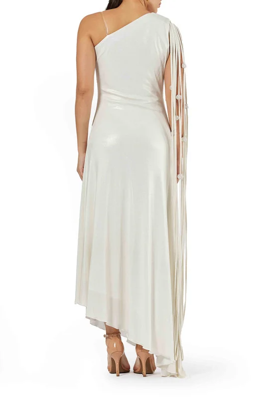 Amri One shoulder asymmetrical dress