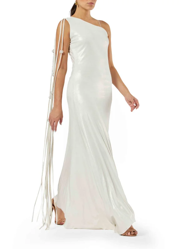 Amri One shoulder asymmetrical dress