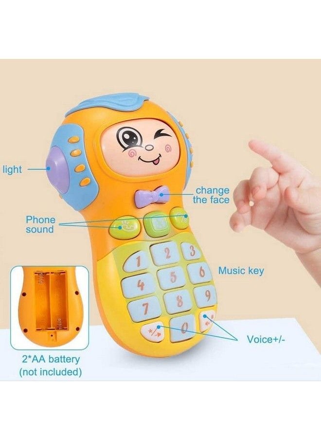 SAJANI Expression Mobile Phone Toytoy Phone With Light & Sound 3 Mode Face Changing Baby Phone For Toddlers & Kids Phone Toy For Kidsrandom Colorplasticmulti Color ( Pack Of 1 )  - Image 5