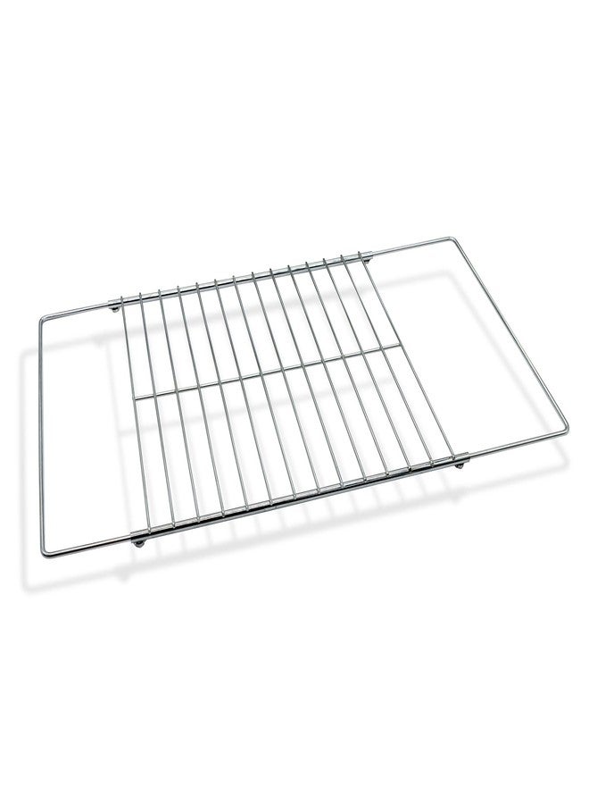 Baudelun Adjustable Extendable Oven Rack, Heeeeavy Duty Wire Racks, Universal Telescopic Oven Cooker Shelf Rack For Whirlpool Frigidaire GE Kenmore Ovens. Adjusts from 14.5 Inches - 25.5 Inches Wide. (1) - Image 1