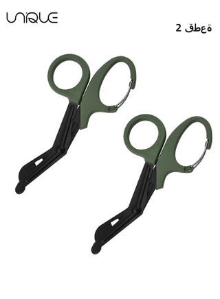 Trauma Scissors Medical Scissors with Carabiner, 2PCS 7.5" Bandage Nursing Scissors, Premium Fluoride-Coated Surgical Scissors for Nurses, Doctors, Nursing Students, First Aid, EMT EMS - pzsku/ZBFE0C568CEE06822EA6BZ/45/_/1712542333/370d49a4-fee5-4ad7-a3cf-ca92406073b9
