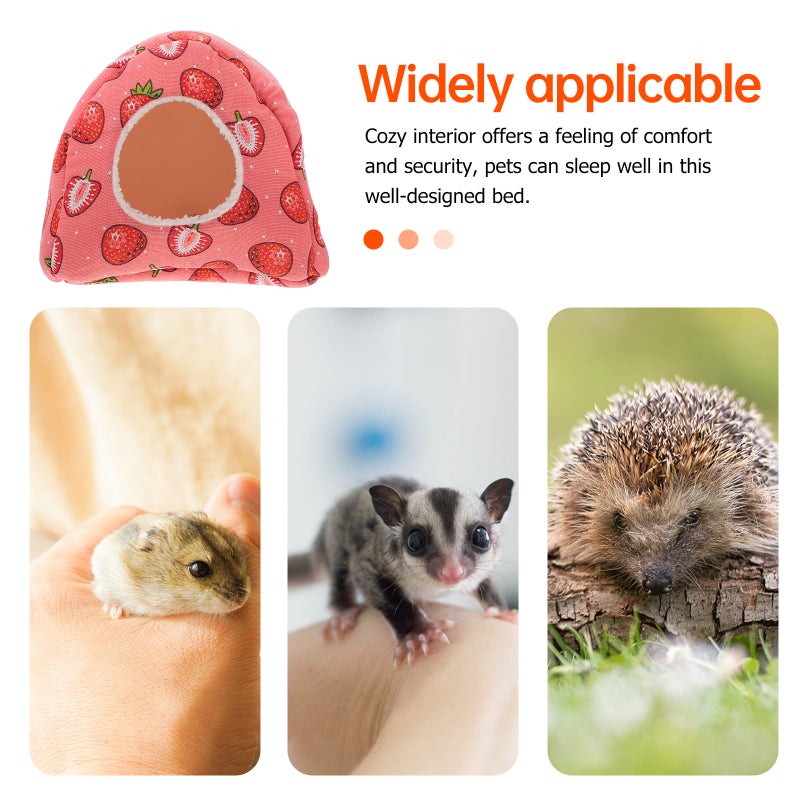 1pc Hamster Hamster Bed Resting Nest Small Pet Nest - Image 3