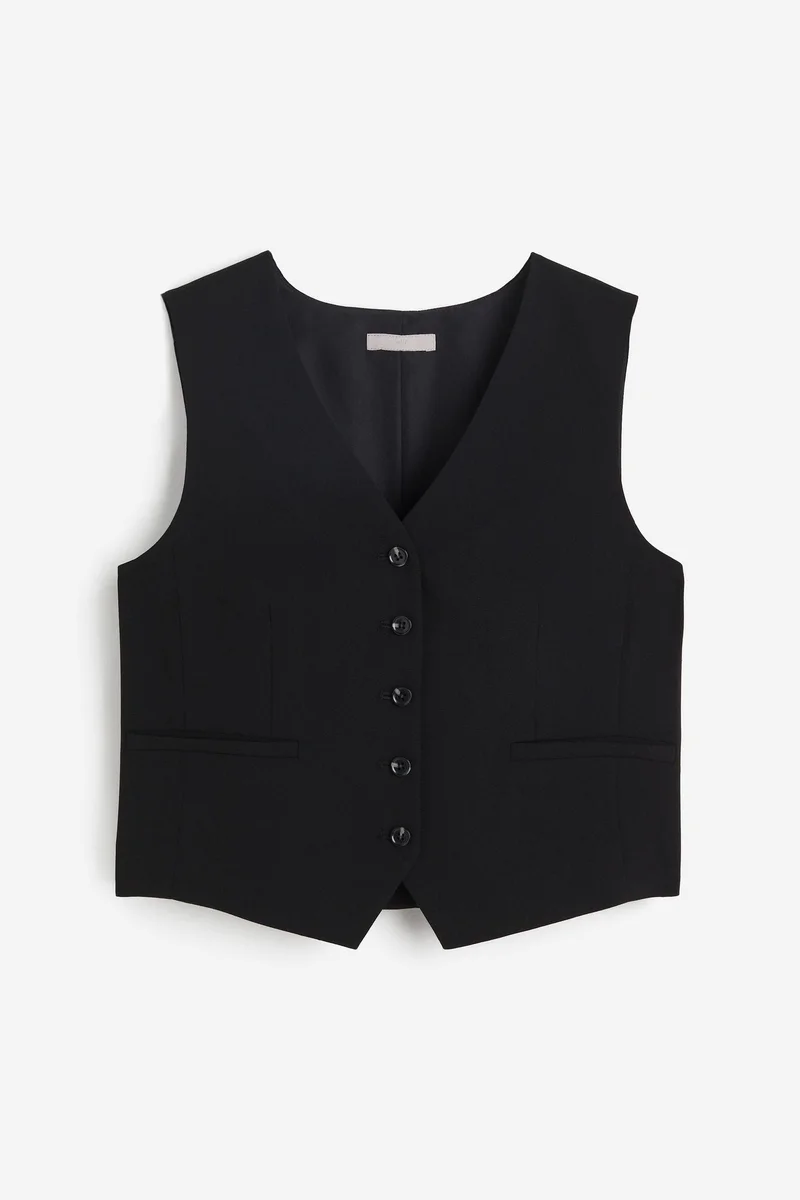 H&M Crêpe suit waistcoat
