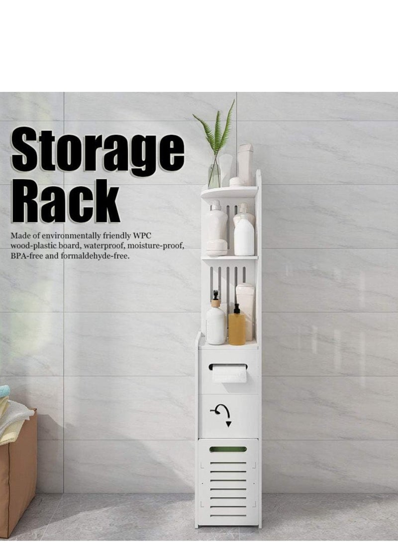 FFD Corner Shelf – Vertical Ladder Bookcase, Decorative Corner Cabinet, Flower Stand, Towel Holder & Display Stand"  - Image 5