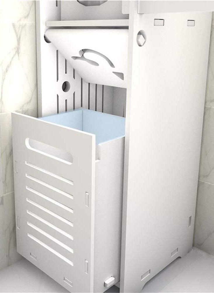 FFD Corner Shelf – Vertical Ladder Bookcase, Decorative Corner Cabinet, Flower Stand, Towel Holder & Display Stand"  - Image 3