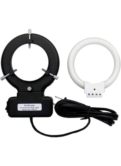 AmScope FRL12 12W Microscope Fluorescent Ring Light