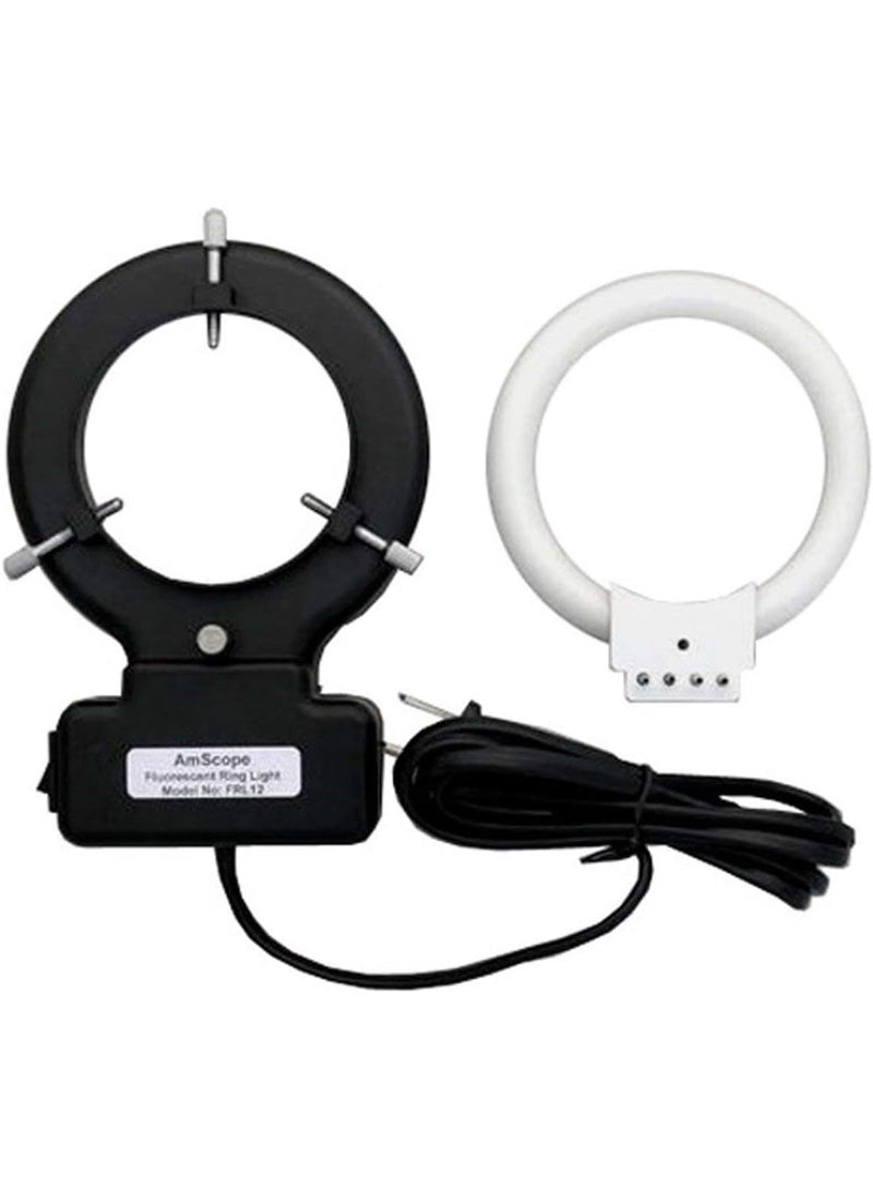 AmScope AmScope FRL12 12W Microscope Fluorescent Ring Light  - Image 1