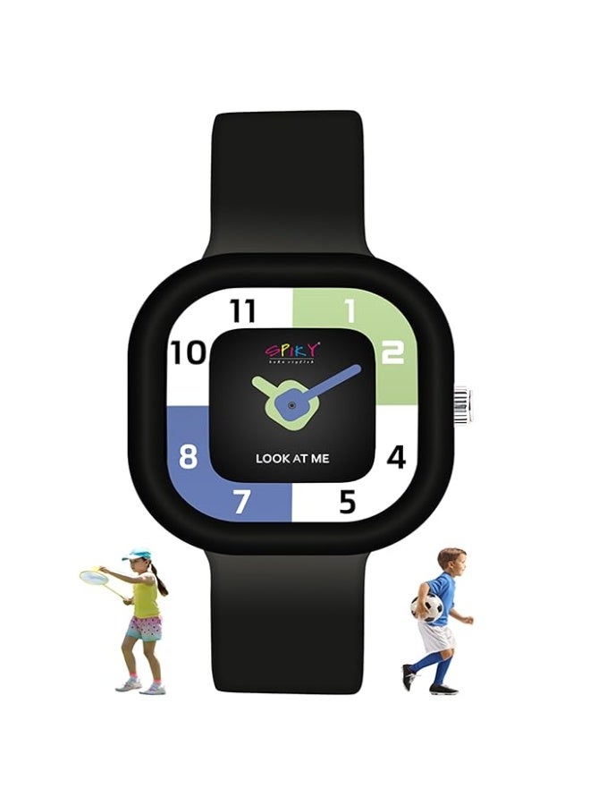 SPIKY Analog Watch for Kids | Water Resistant, Scratch Proof & Lightweight | Durable Silicone Strap | Unisex Best Birthday Gift | Analogue Wrist Watches for Girls & Boys | Age 3-10 yrs - Image 1