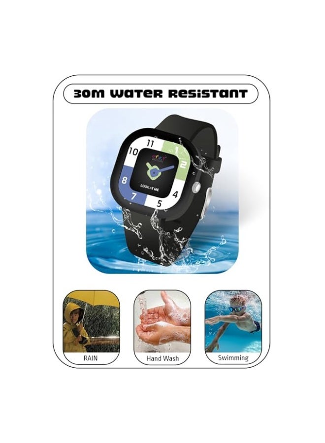 SPIKY Analog Watch for Kids | Water Resistant, Scratch Proof & Lightweight | Durable Silicone Strap | Unisex Best Birthday Gift | Analogue Wrist Watches for Girls & Boys | Age 3-10 yrs - Image 3