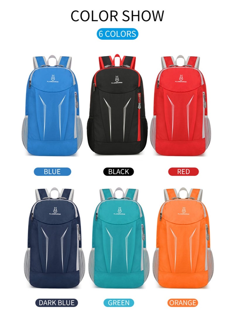 FLAMEHORSE Men's and Women's Folding Bag Outdoor Backpack Ultralight Skin Bag Running Bag Yoga Backpack Nylon Waterproof Backpack - Image 3