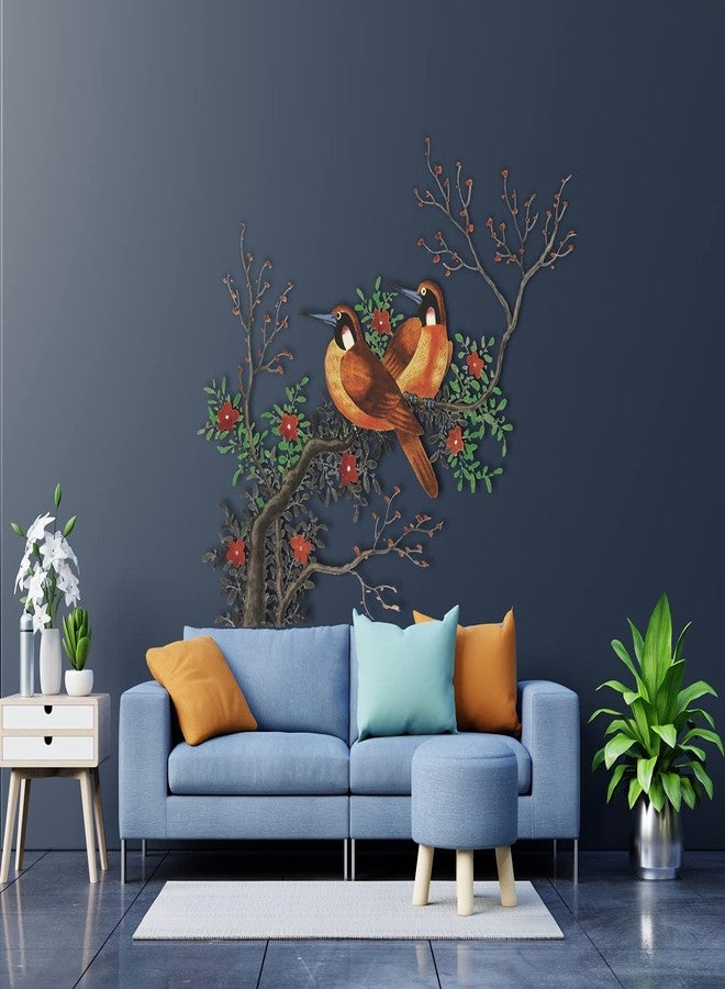 CVANU Beautiful Design Printed PVC Vinyl Wall Sticker for Decoration (Multicolour, 53.5cmx70cm) - Image 3