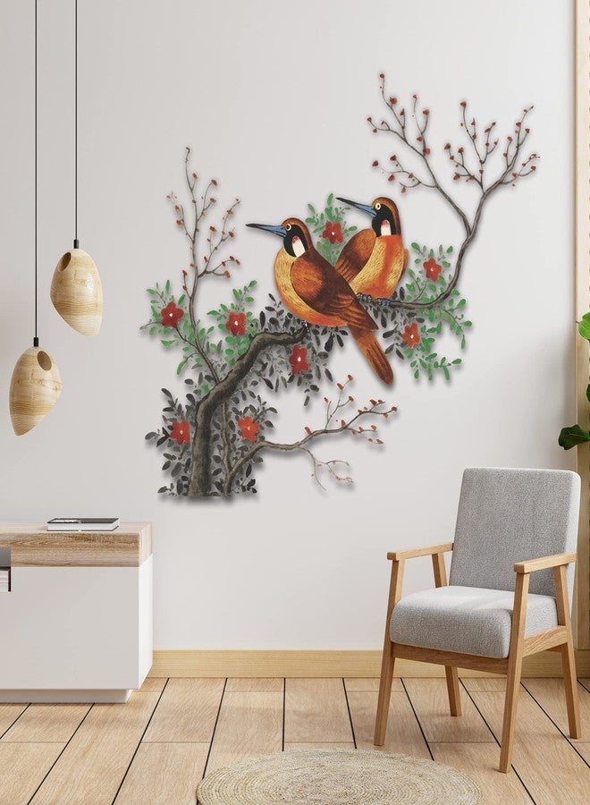 CVANU Beautiful Design Printed PVC Vinyl Wall Sticker for Decoration (Multicolour, 53.5cmx70cm) - Image 1