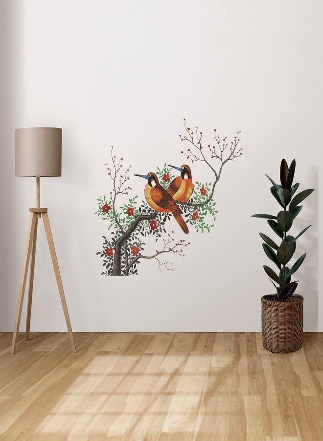 CVANU Beautiful Design Printed PVC Vinyl Wall Sticker for Decoration (Multicolour, 53.5cmx70cm) - Image 4