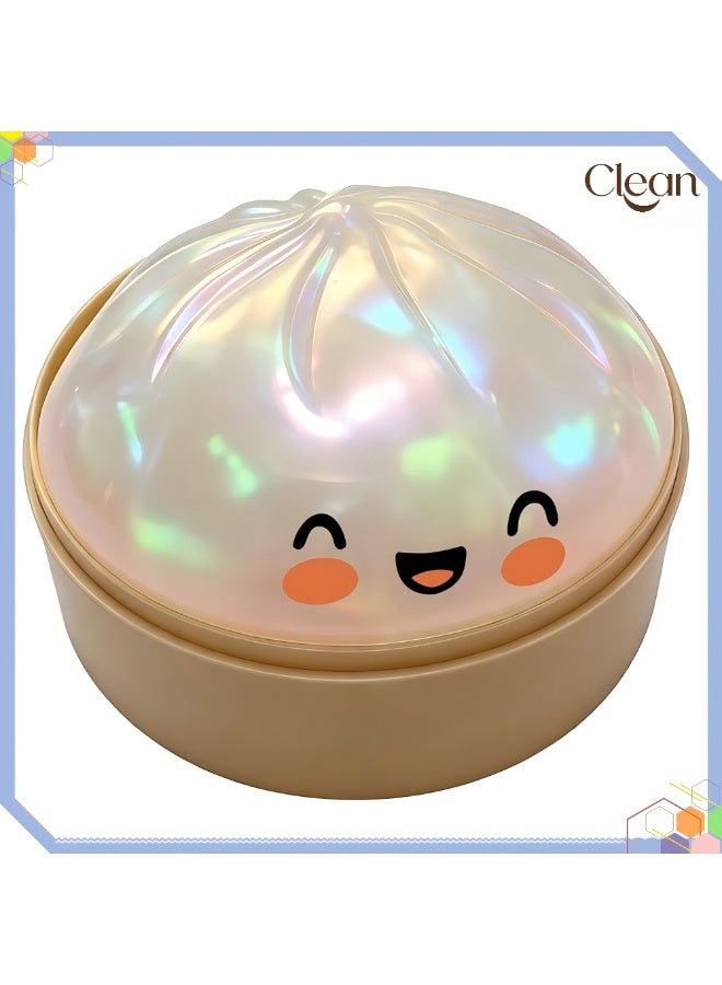 Clean Glitter Dumpling Squishy -  8Colors Dumplings Squishy Toy, More Surprises Giant Glitter Dumpling, Giant Dumpling Squishy, Mega Rainbow Dumplings, Cute Anxiety Relief Fidget Dumpling, Soft Squeeze Decompression Dough for Adults - Image 1