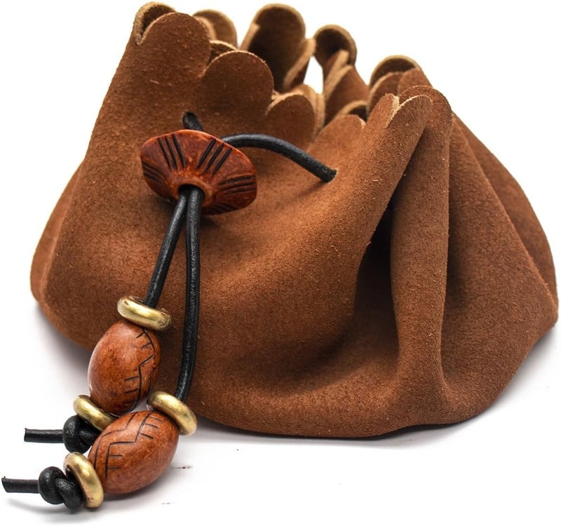 Realeather SS08112002 Suede Leather Sheet for Crafting 34oz Medium Brown 1Piece - Image 3