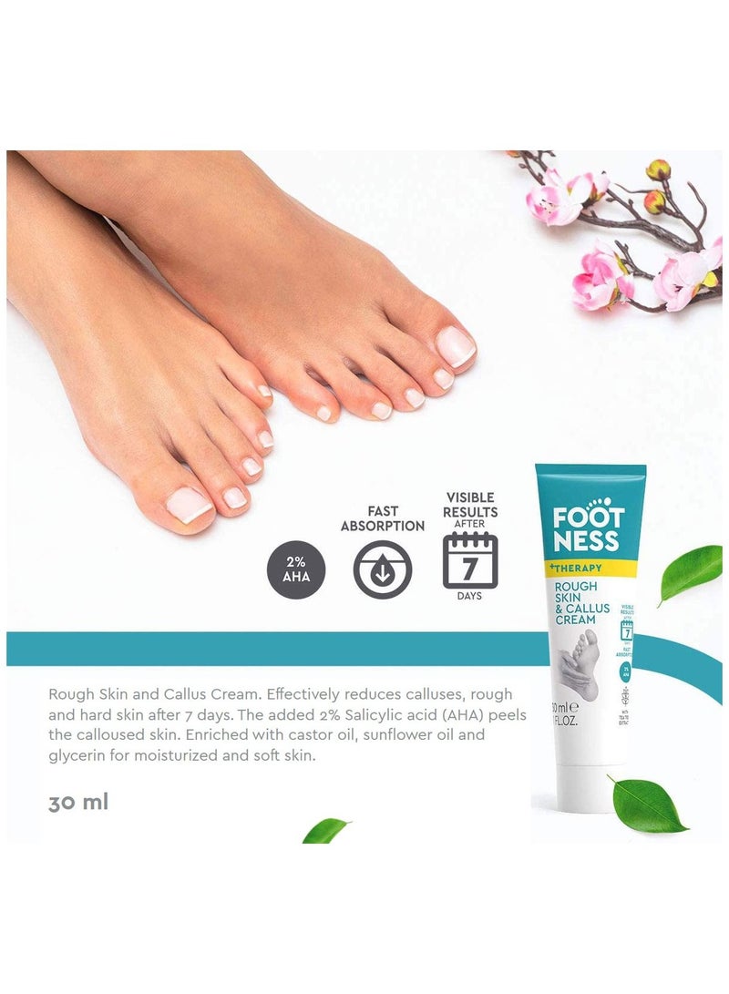 Footness Rough Skin Calus Cream | Dry Cracked Foot | 30g - Image 3