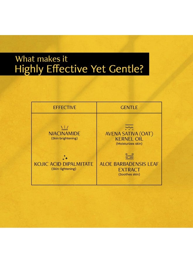 Deconstruct Brightening Face Cream | 5% Niacinamide + 1% Kojic Acid + 5%Vitaminc + Vitamine | For Dark Spots And Uneven Skin Tone | 50 Gm Each | Pack Of 2 - Image 2