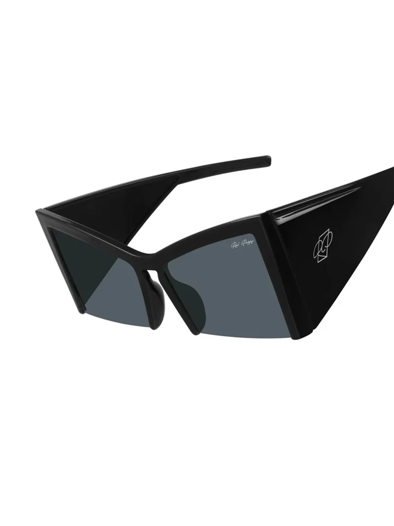 Woggles  Red Pappy Stellara Cateye Black Sunglasses  | Best Price UAE