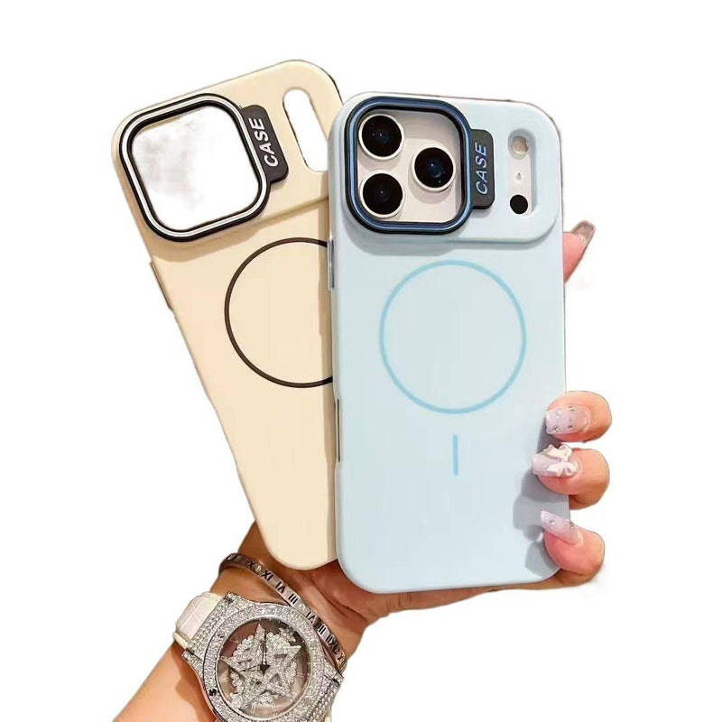 BB Silicone MagSafe Case for iPhone 17 / 17 Air / 17 Pro / 17 Pro Max with Strong Magnetic and Skin Feel plus Matte Finish in Sky Blue - Image 1