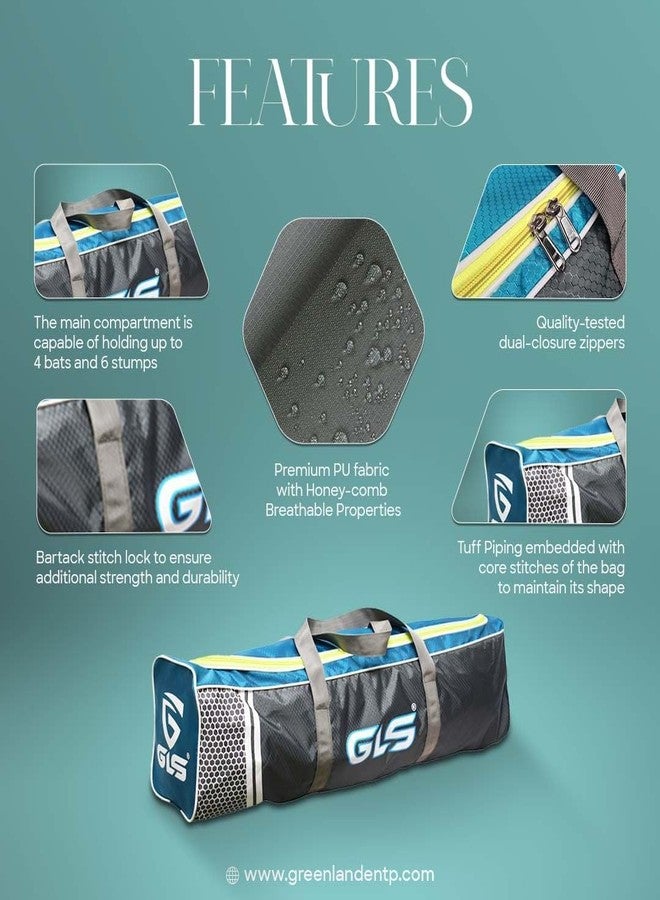 GLS MINI Team Cricket KIT Bag with Wheel (Color May Very) - Image 2