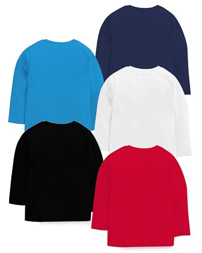 Kuchipoo Boys Regular Fit Full Sleeves Cotton T-Shirts (KUC-TSHRT-561, 15-16 Years, Multi-Colored) - Image 2