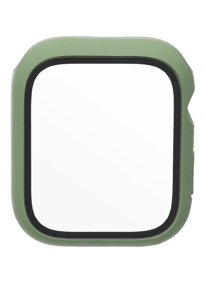 Generic - Classic Smartwatch Tempered Glass Screen Protector Case For Apple Watch Series Se (40mm) - Green - Image 1