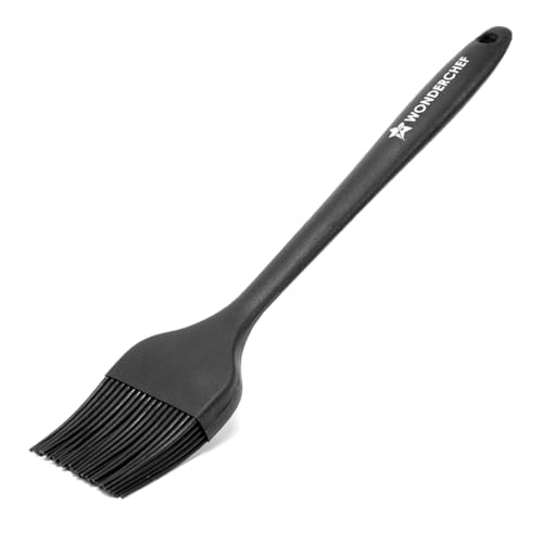 Wonderchef Waterstone Silicon Brush | Stainless Steel Core | High Holding Capacity for Sauces, Glazes, Butter, Oils, Marinades | Even Coverage | Basting for BBQ/Grilling, Tandoor, Cooking, Baking - Image 1