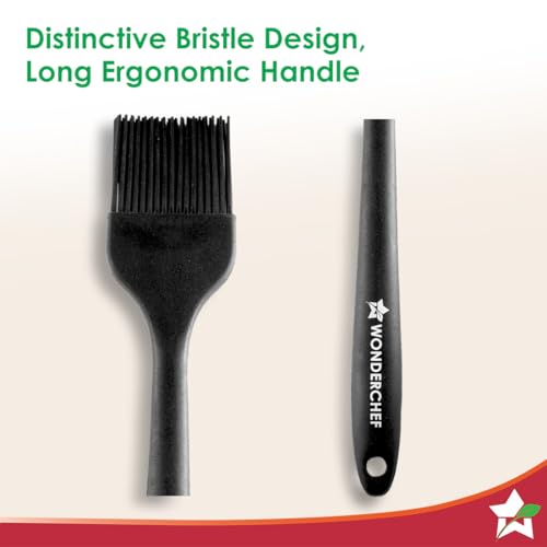 Wonderchef Waterstone Silicon Brush | Stainless Steel Core | High Holding Capacity for Sauces, Glazes, Butter, Oils, Marinades | Even Coverage | Basting for BBQ/Grilling, Tandoor, Cooking, Baking - Image 5