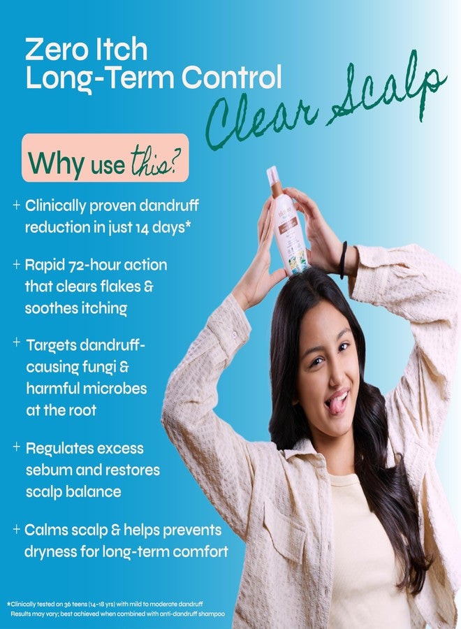 Tikitoro Teens Anti-Dandruff Scalp Serum with Joazeiro, Black Pepper, and Neem Promotes Good Microbes, Fights Dandruff Causing Fungi, Reduces Flaking and Itching, All Skin Types (Age: 11+) (100ml x 1) - Image 3