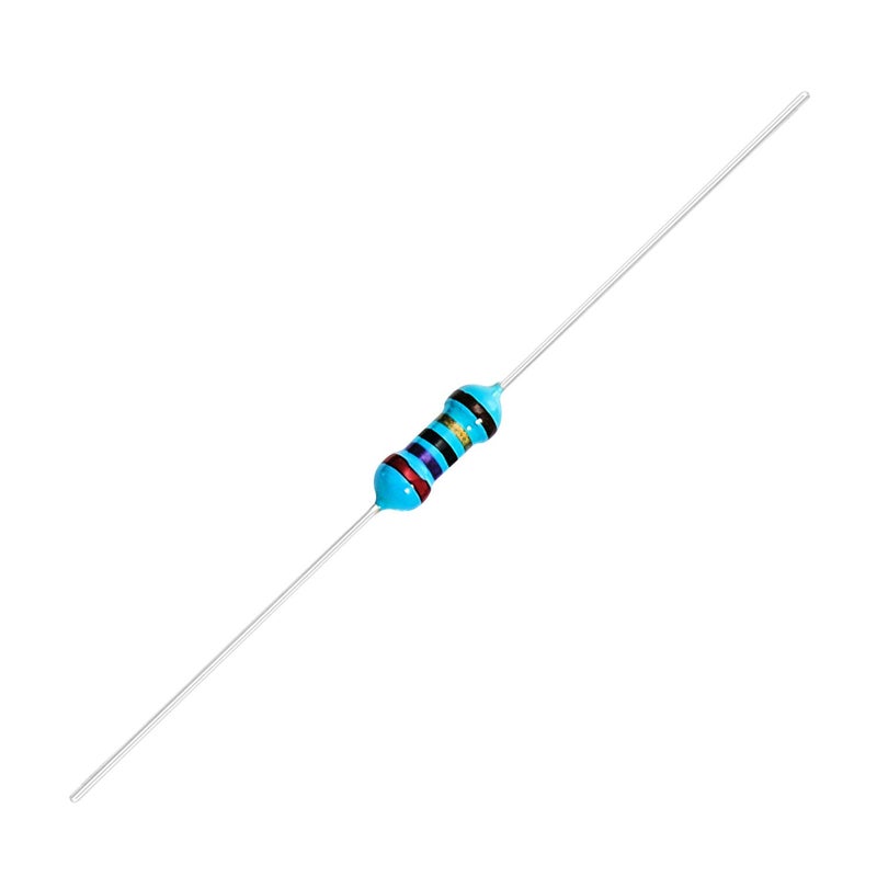 CHANZON 100pcs 1/4W (0.25W) 27 Ω ohm Metal Film Fixed Resistor 0.01 ±1% Tolerance 27R MF Through Hole Resistors Current Limiting Rohs Certificated - Image 2