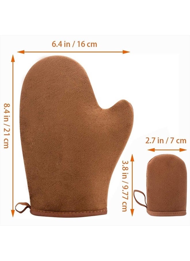 ANSPHIE - Self Tanning Mitt Applicator Mit Sunless Tanning Mitten Self Tanner Mitt Self Tan Mitt Self Tanner Applicator Mitt Tan Applicator Mitt With Thumb Ultra Soft Tanning Glove Self Tanner Gloves - Image 1