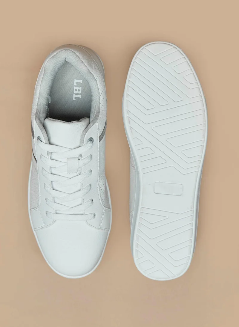 LBL by Shoexpress Mens Paneled Lace Up Casual Sneakers By Shoexpress