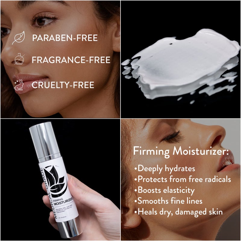 Microderm GLO - Firming Moisturizer, Advanced Hydrating Facial Replenishing Cream, with Hyaluronic Acid, Resveratrol & Natural Botanicals to Restore Skin's Strength, Radiance, and Resilience, 1.75 Oz - Image 4