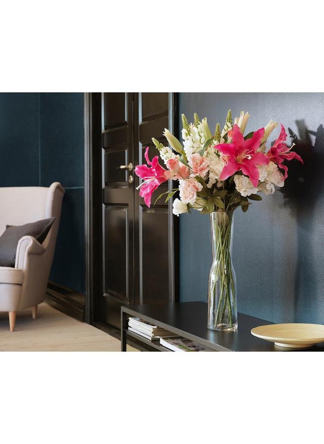 erorex - Artificial flower, Lily/pink, 85 cm - Image 1