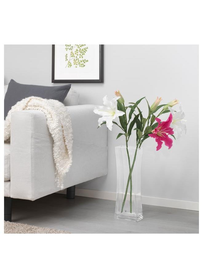 erorex - Artificial flower, Lily/pink, 85 cm - Image 1